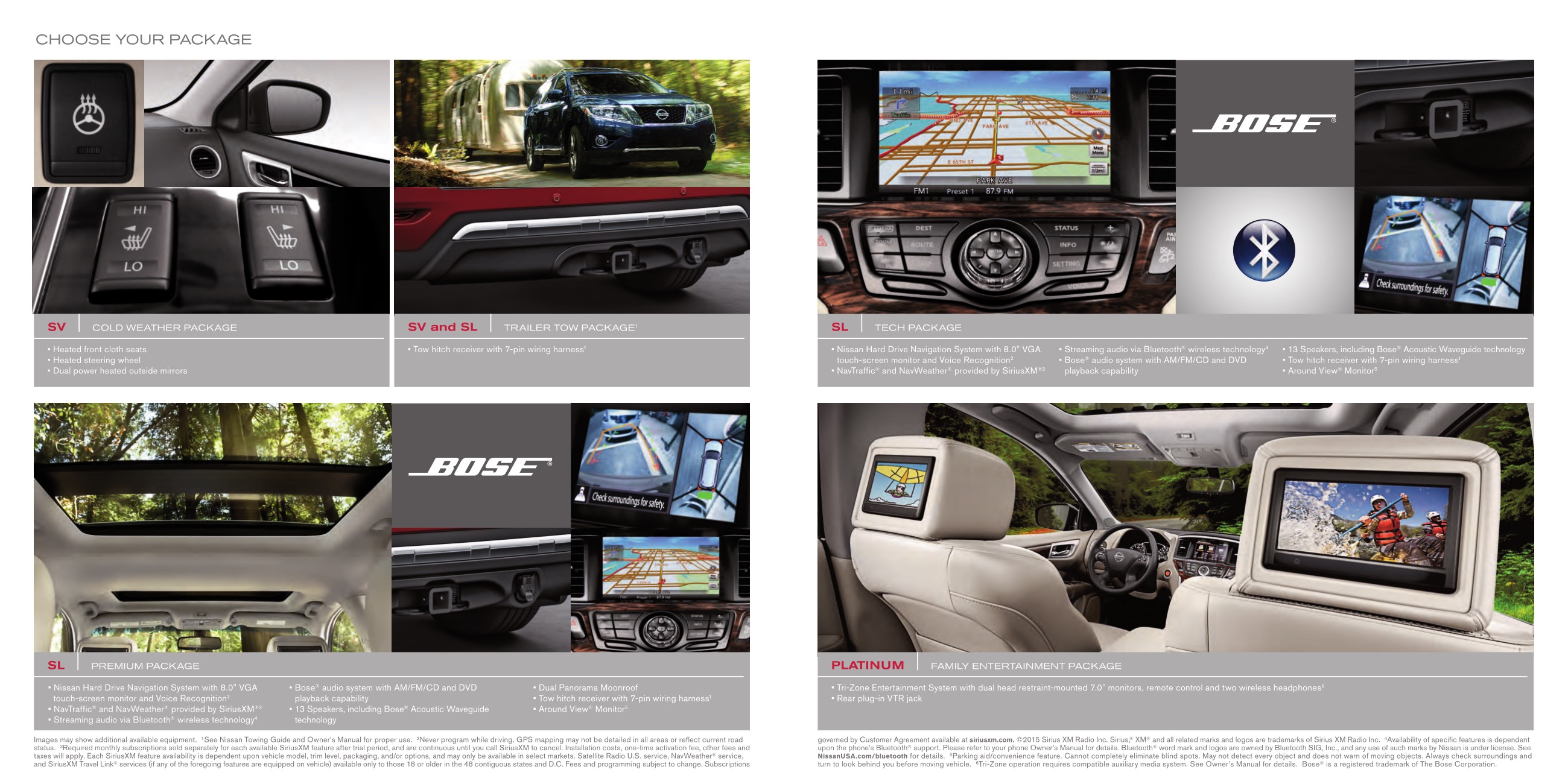 2016 Nissan Pathfinder Brochure Page 4